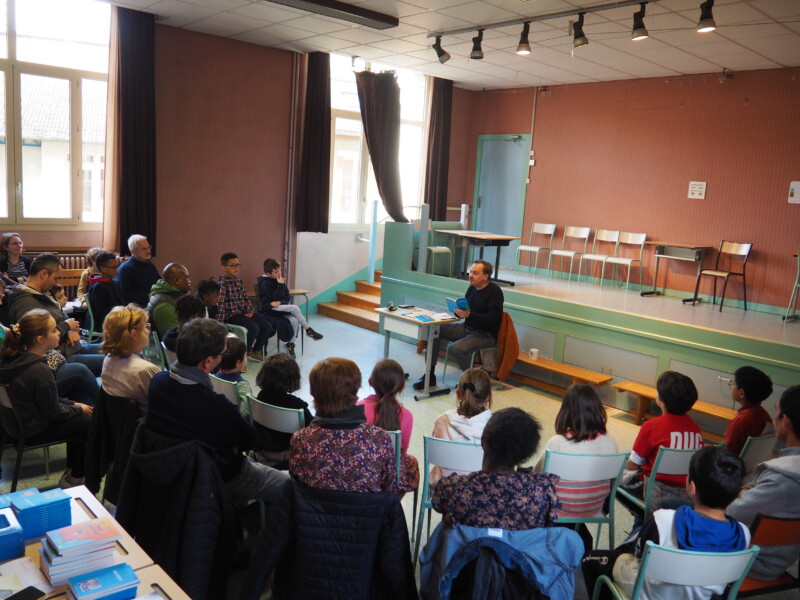 Visite de l’auteur Fabien Arca dans la classe de CE1-CE2 » Site de l ...